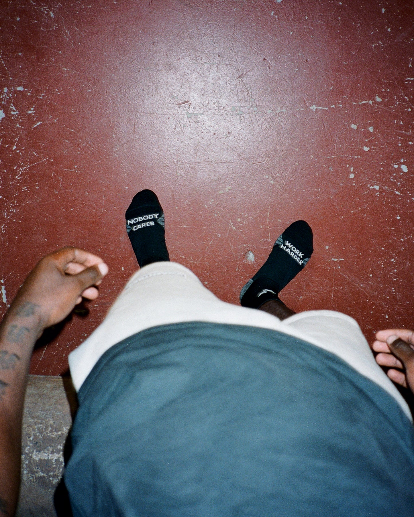 UK 3-6 PERFORMANCE SOCKS V2 // BLACK