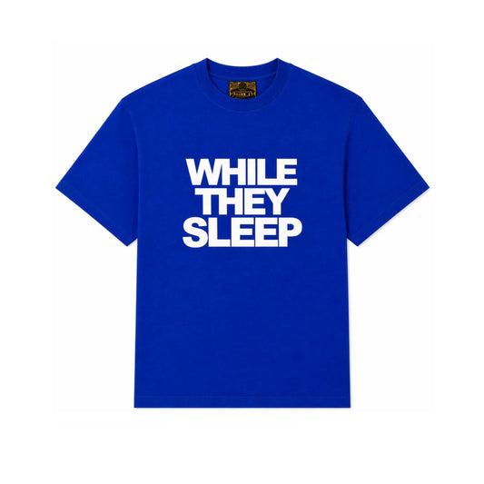 WHILE THEY SLEEP TEE // BLUE