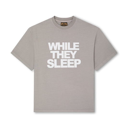 WHILE THEY SLEEP TEE // GREY