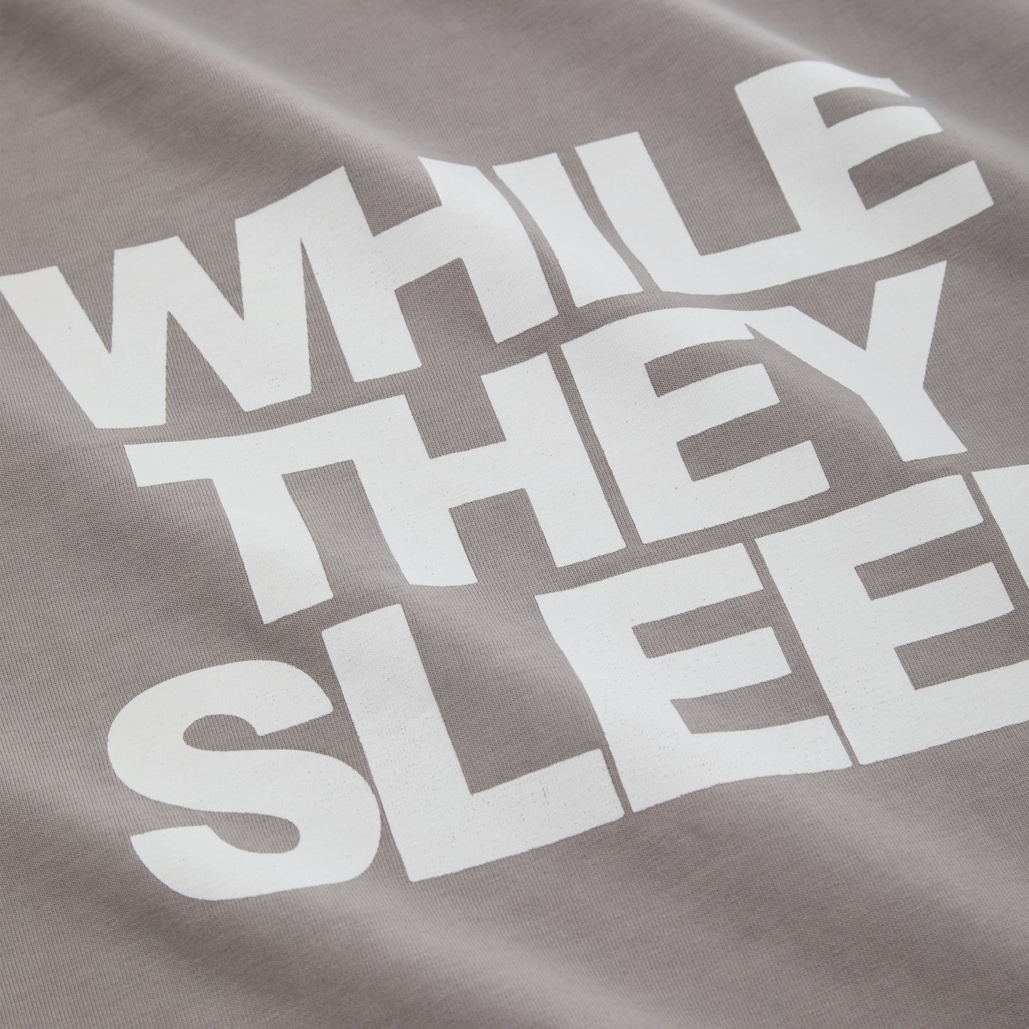 WHILE THEY SLEEP TEE // GREY
