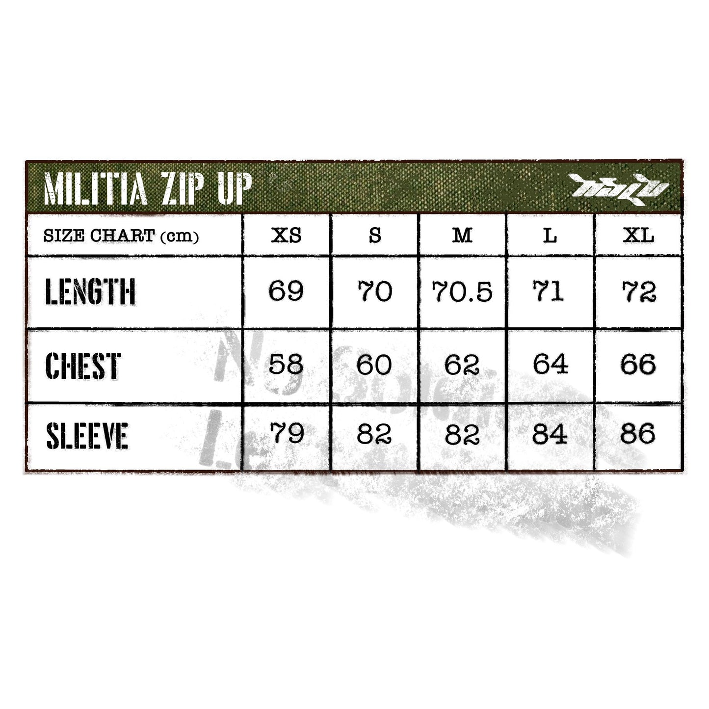 GREEN MILITIA ZIP UP