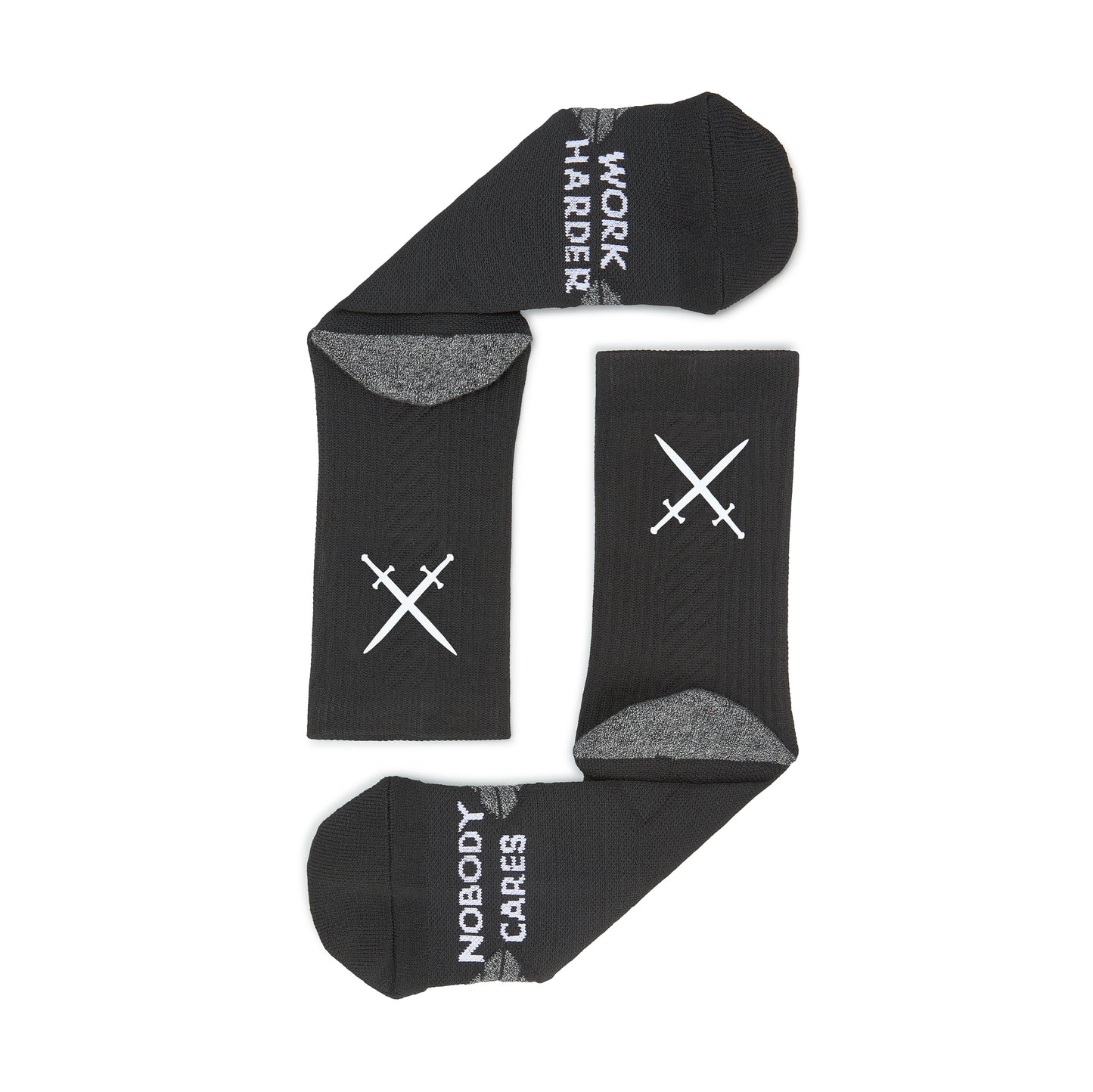 UK 3-6 PERFORMANCE SOCKS V2 // BLACK