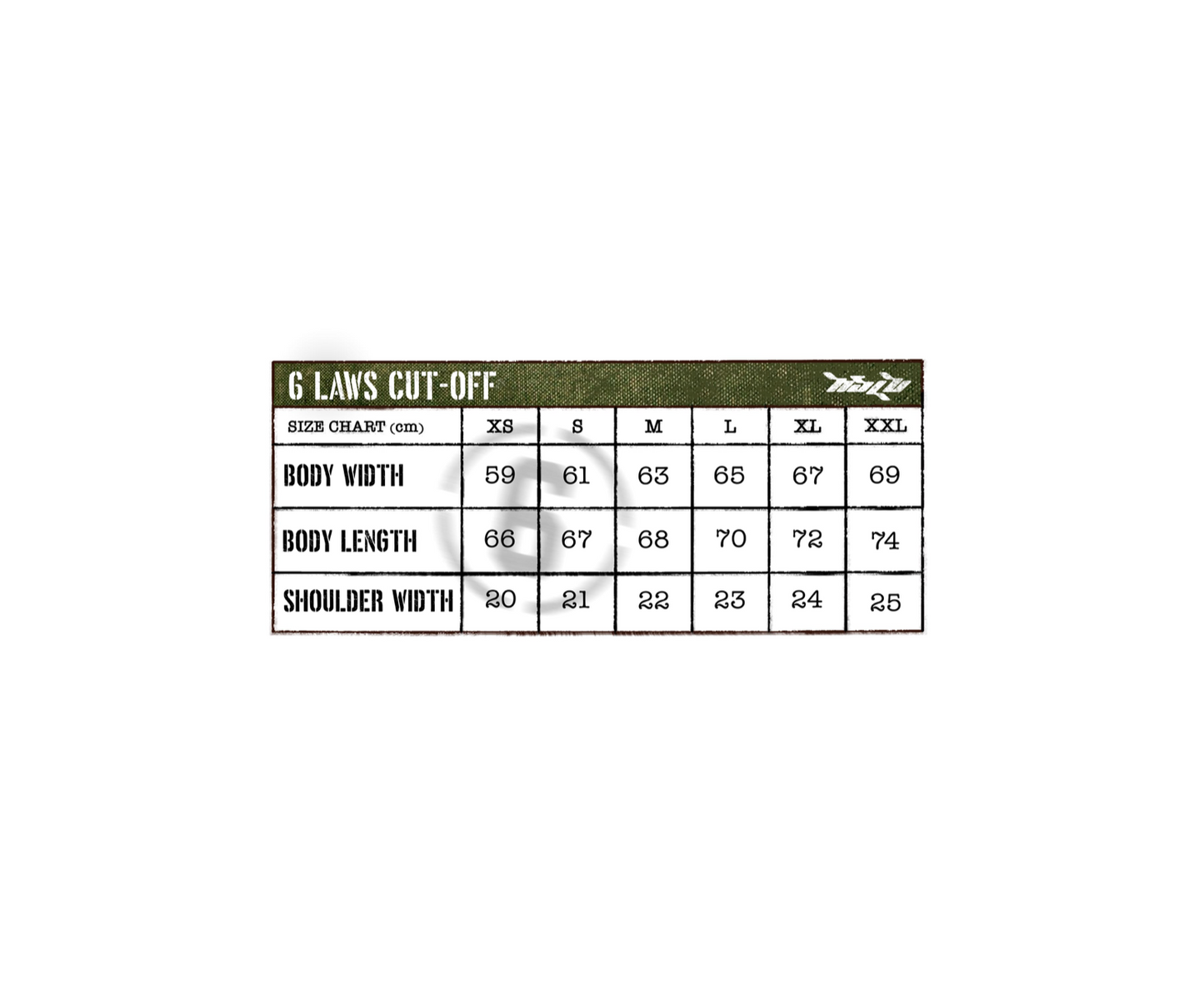 6 LAWS CUT-OFF JERSEY // MUSTARD