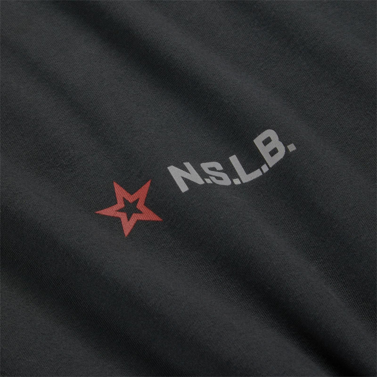 MILITIA TEE // BLK // RED STAR