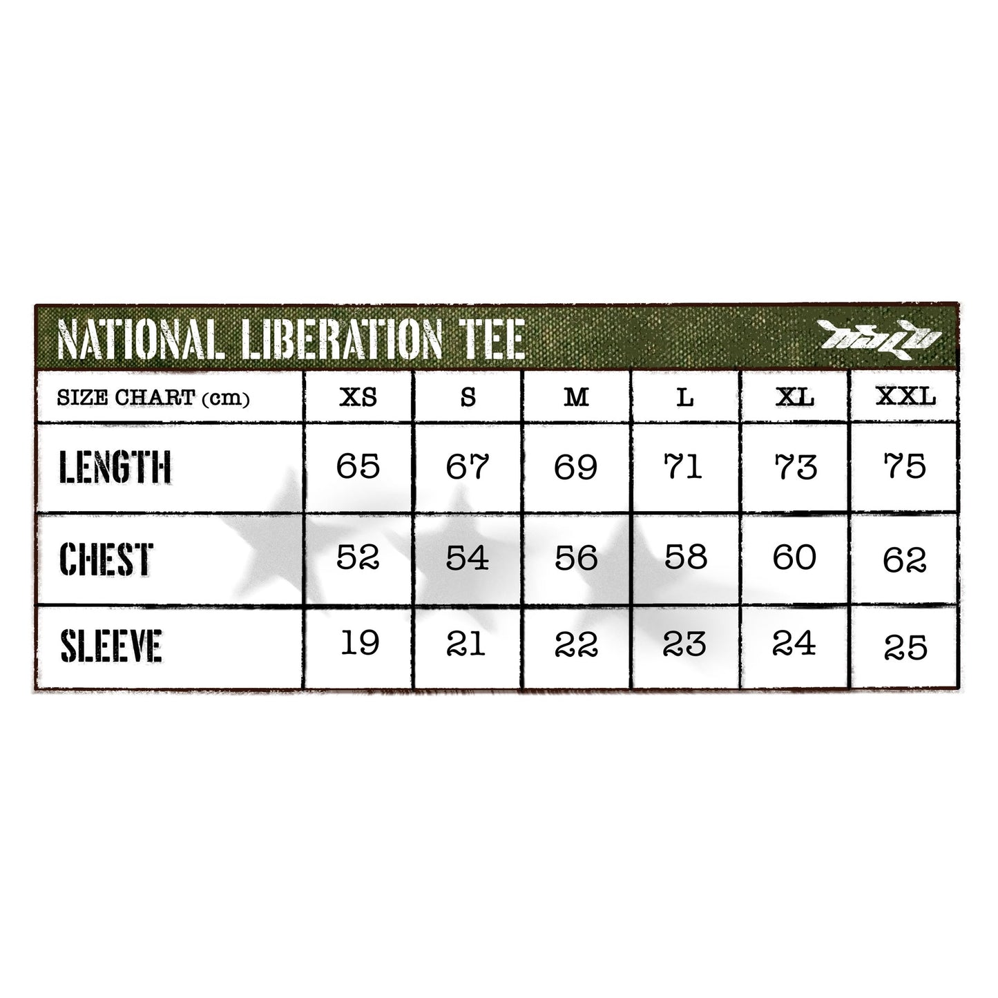 NATIONAL LIBERATION TEE // ORANGE/BLUE