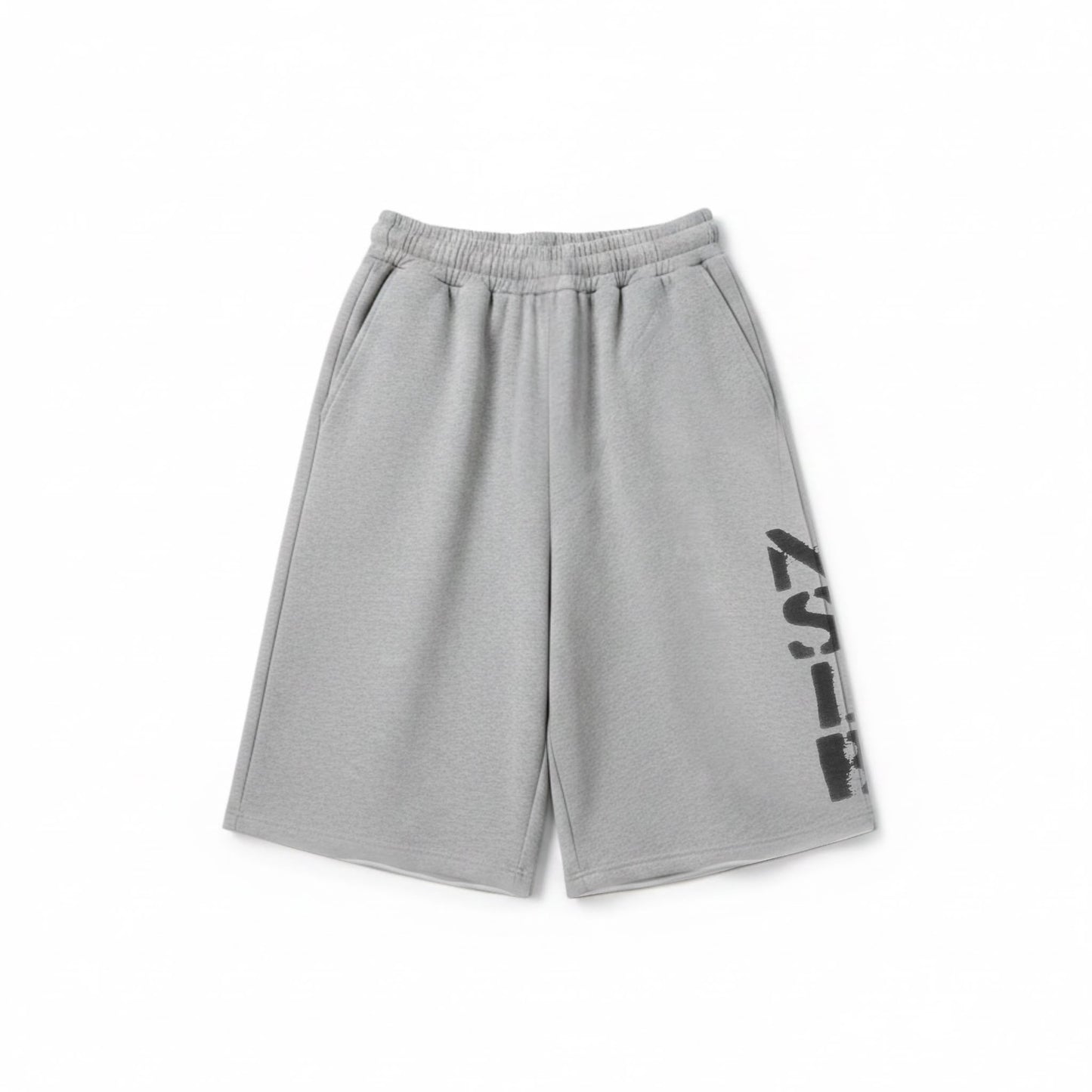 NSLB CUT-OFF SHORTS // GREY