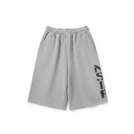 NSLB CUT-OFF SHORTS // GREY