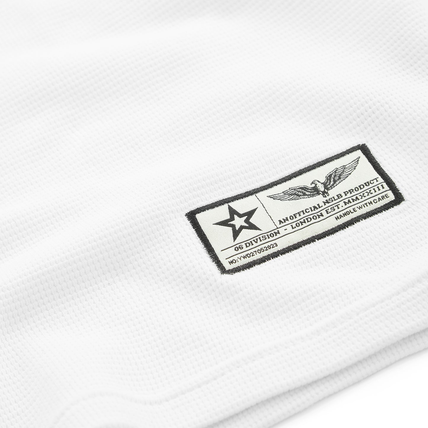 MENS WAFFLE VEST // WHITE