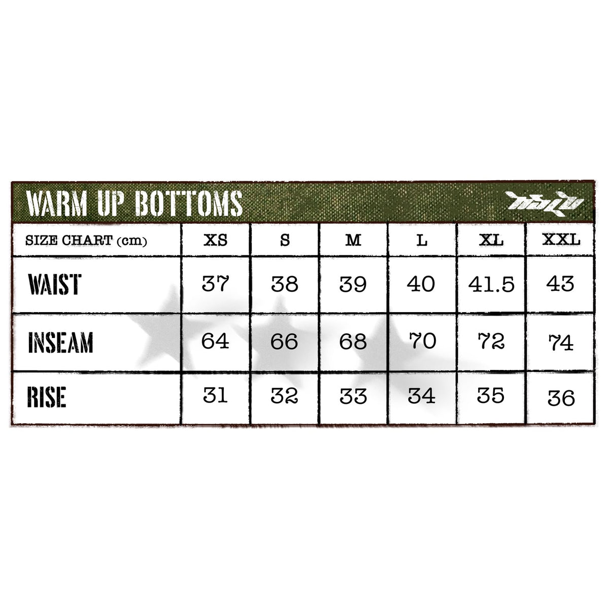 WARM UP BOTTOMS // BLK